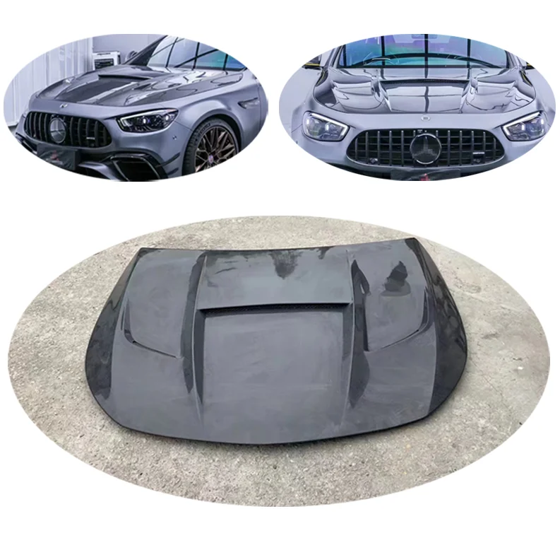 Carbon Fiber Hood Bonnet For Mercedes Benz E Class W213 e63 Good Quality Engine Bonnet Hood for Classic Auto Part