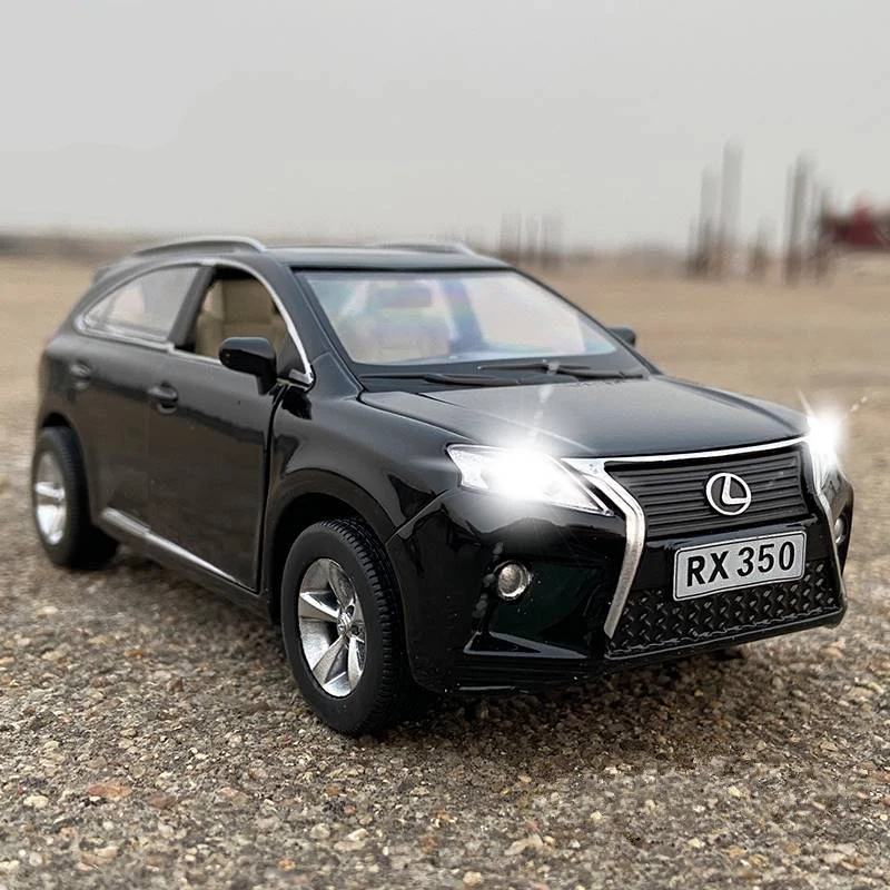 1:32 RX350 SUV Alloy Car Model Diecasts & Toy Metal Off-road Vehicles Car Model Sound and Light Simulation Collection Kids Gifts