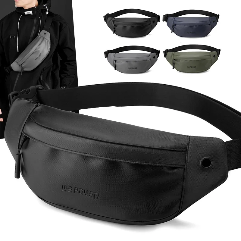 

Мужская водонепроницаемая поясная сумка, модная нагрудная сумка, мужская поясная сумка, многофункциональная спортивная сумка на открытом воздухе, мужские дорожные сумки на плечо