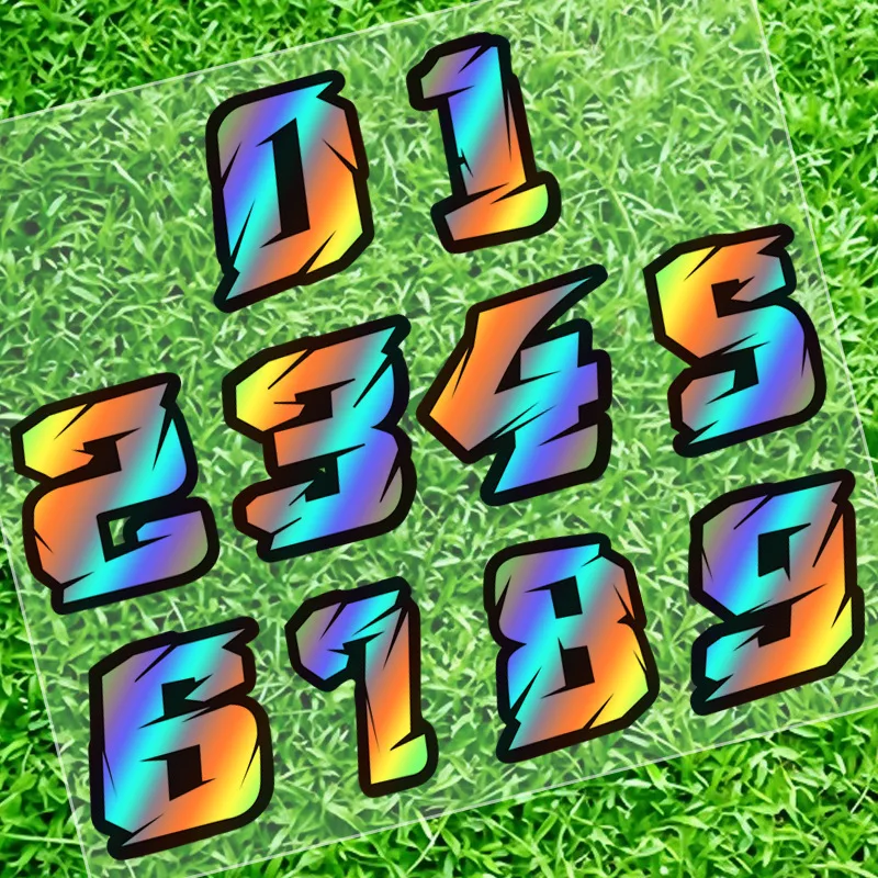 Красочные-лазерные-велосипедные-мотоциклетные-гоночные-наклейки-с-номерами-diy-украшения-для-шлема-автомобиля