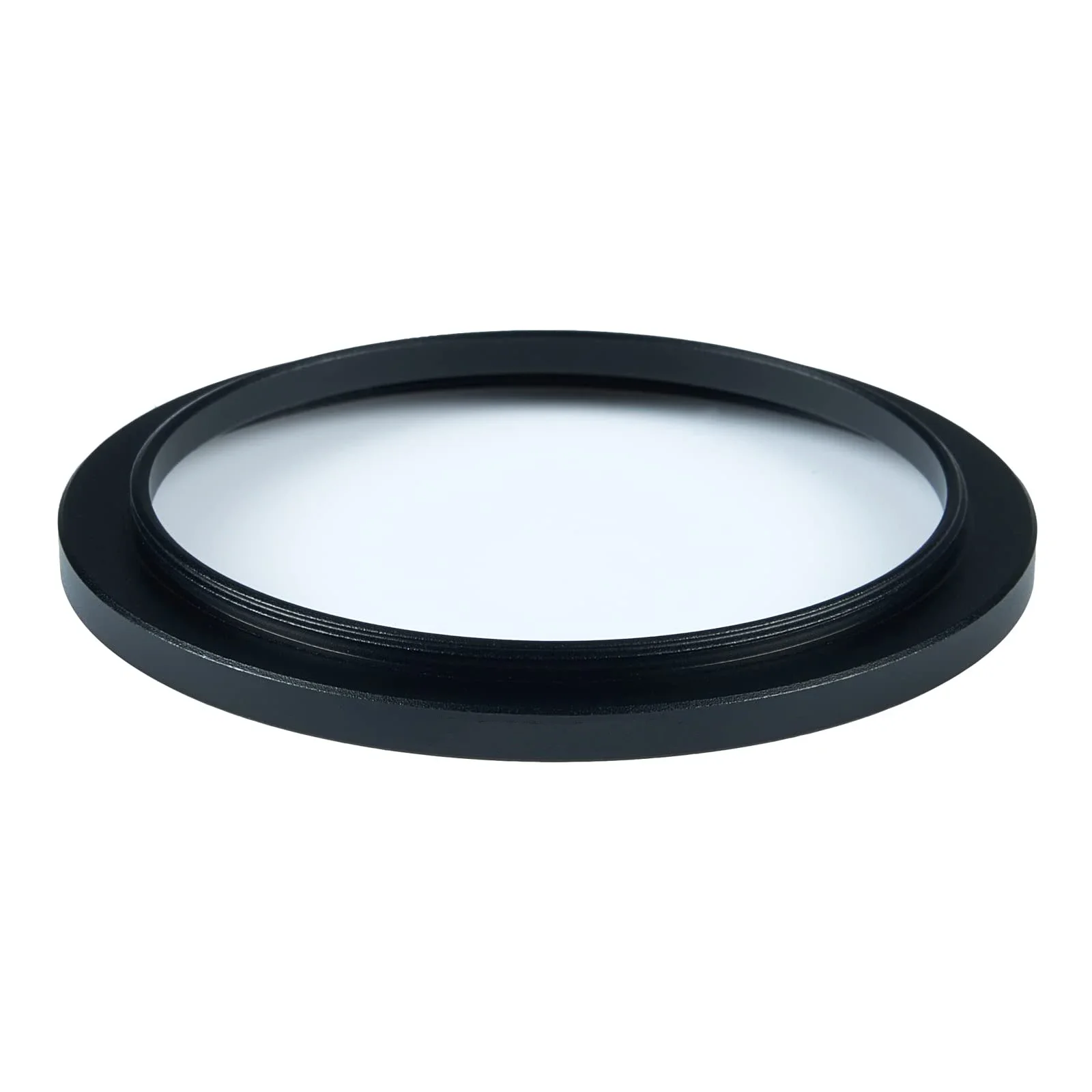 Alumínio preto Step Up Filter Ring, adaptador para Canon, Nikon, lente da câmera Sony DSLR, 43 a 77mm, 43 a 77mm