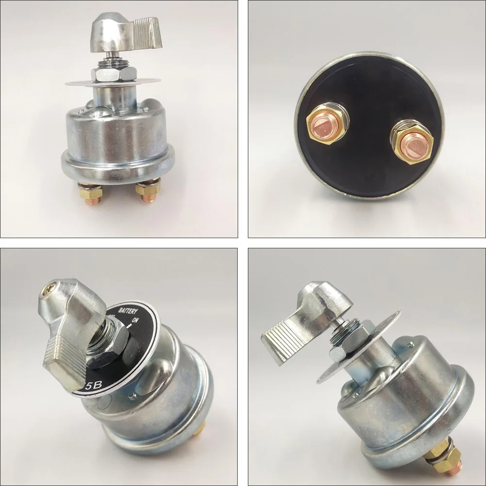 

300A High Current Switch Disconnector Marine Isolator 2 Copper Terminals 4 Rubber Covers Truck