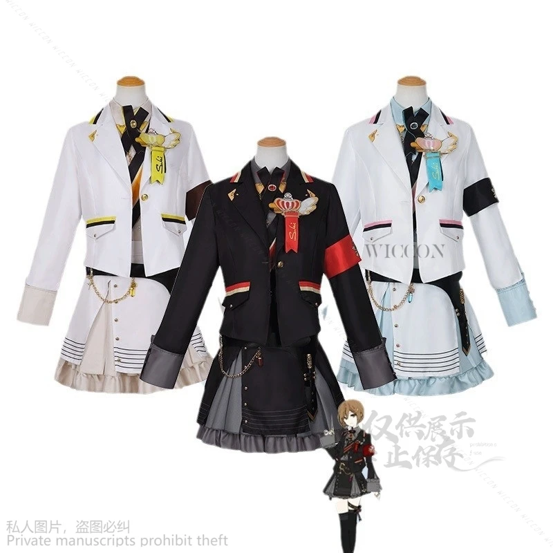 Ainme Game Project Sekai Colorful Stage Mikuu Cosplay Costume More Jump Kawaii Dress Halloween Party Uniforms For Women Girls