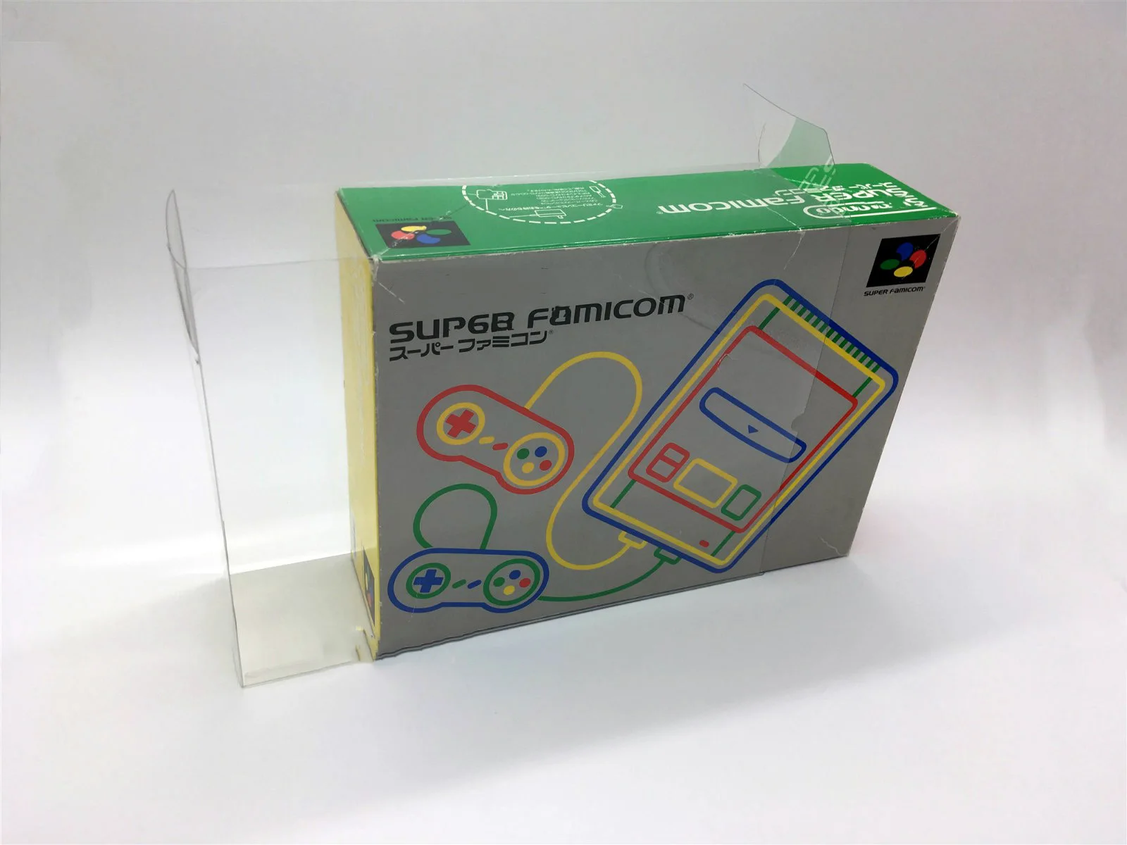 1 Box Protector For Super Famicom  SFC Only Japan Clear Display Case Collect Box