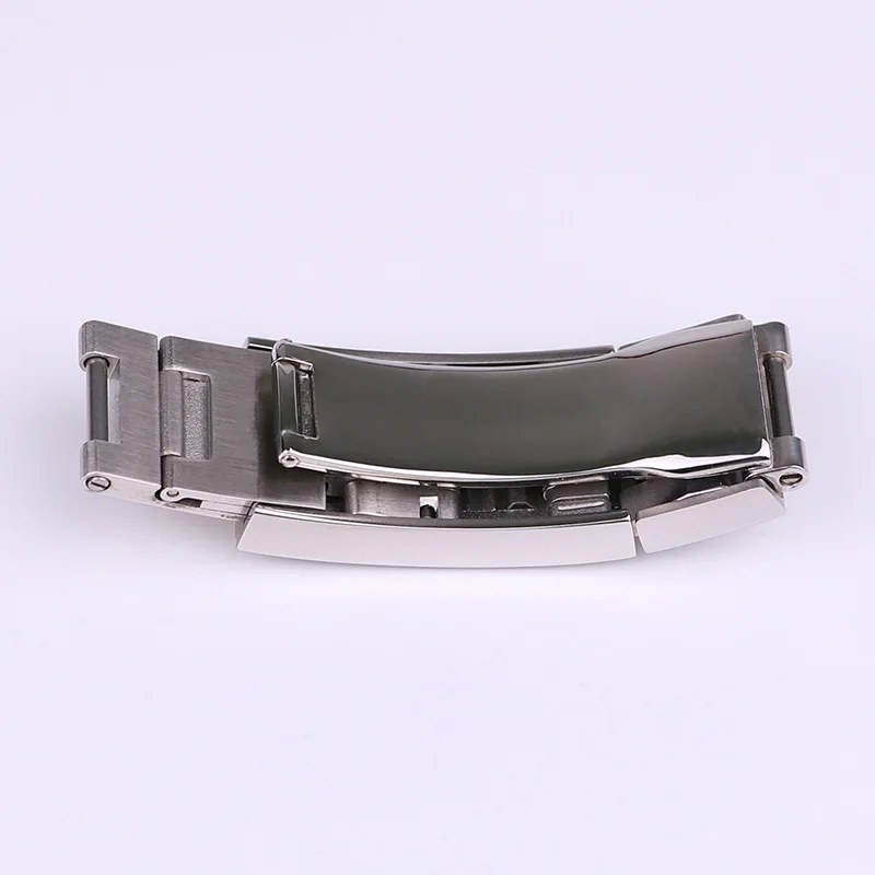 XIANERSHANG Men Custom R-olex Sea Envoy Original Watch Clasp 16MM 316L Stainless Steel Safety Buckle Fine Tune Folding Buckle
