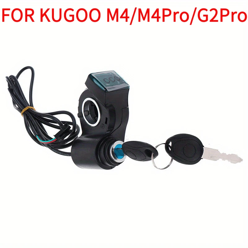 

Замок зажигания с 2 ключами для электрического скутера KUGOO M4/G2Pro, цилиндр, переключатель стартера, замки, ключи, запасные части для самоката