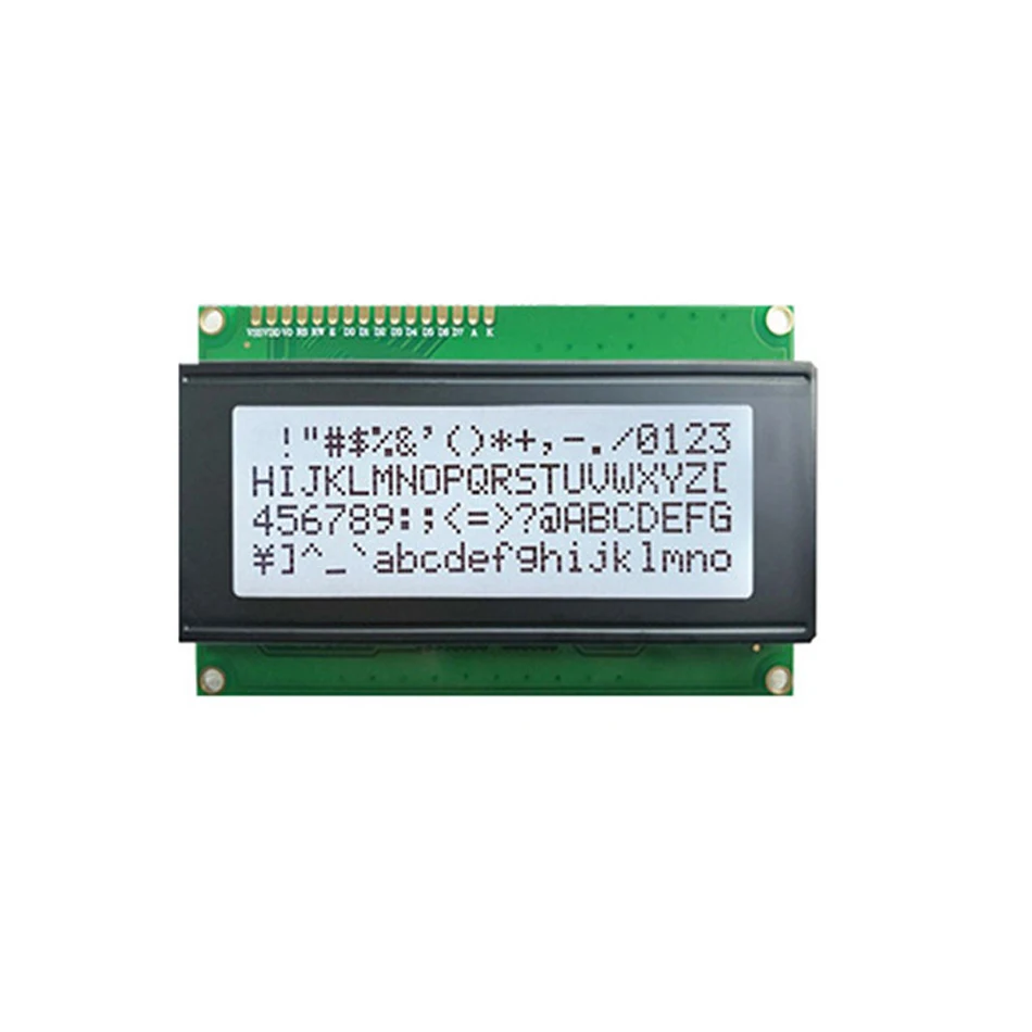 LCD2004 2004 moduł LCD niebieski/zielony/biały ekran wyświetlacz LCD 20x4 znak ic I2C moduł Adapter interfejsu szeregowego dla Arduino