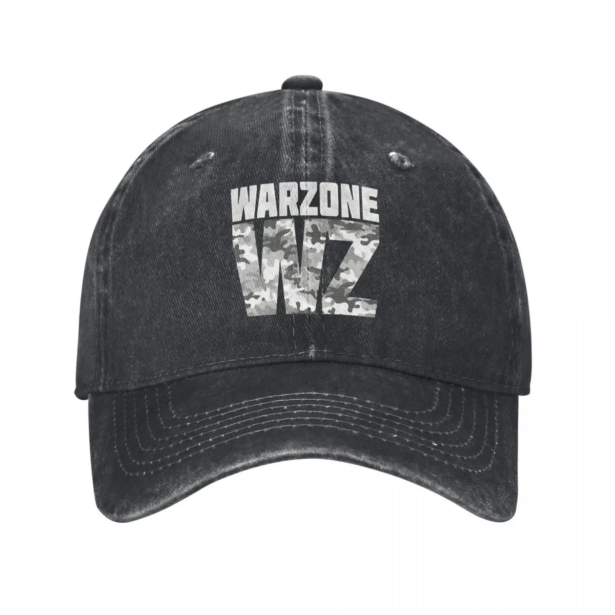 Pure Color Dad Hats Warzone Camo (WZ) Women's Hat Sun Visor Baseball Caps C-Call Of Duty COD Peaked Cap