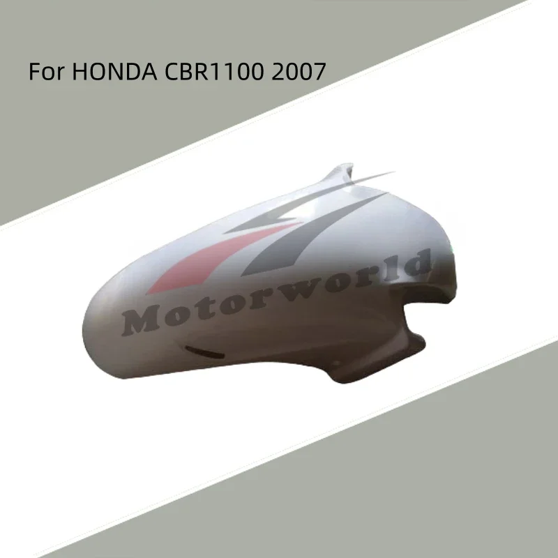 

Motorcycle Accessories Unpainted Front Mudguard Fender ABS Injection Fairing For HONDA CBR1100 2007 .