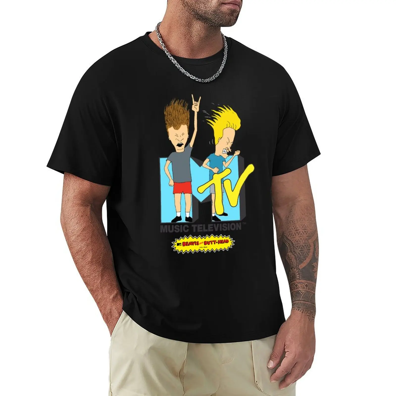 Beavis And Butt T-Shirt Simple Graphic Design T-Shirt