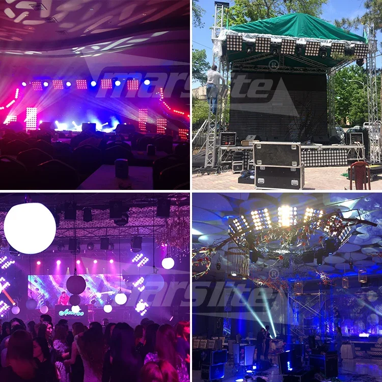 High Quality LED COB Matrix Panel Stage 3IN1 RGB 9Pcs 10W Wash Beam Matrix Blinder