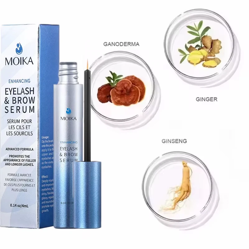 Siero per la crescita rapida delle ciglia 7 giorni Ciglia naturali Sopracciglio Enhancer Più lungo Più pieno Più spesso Ciglia Prodotti per il trattamento Cura degli occhi Trucco