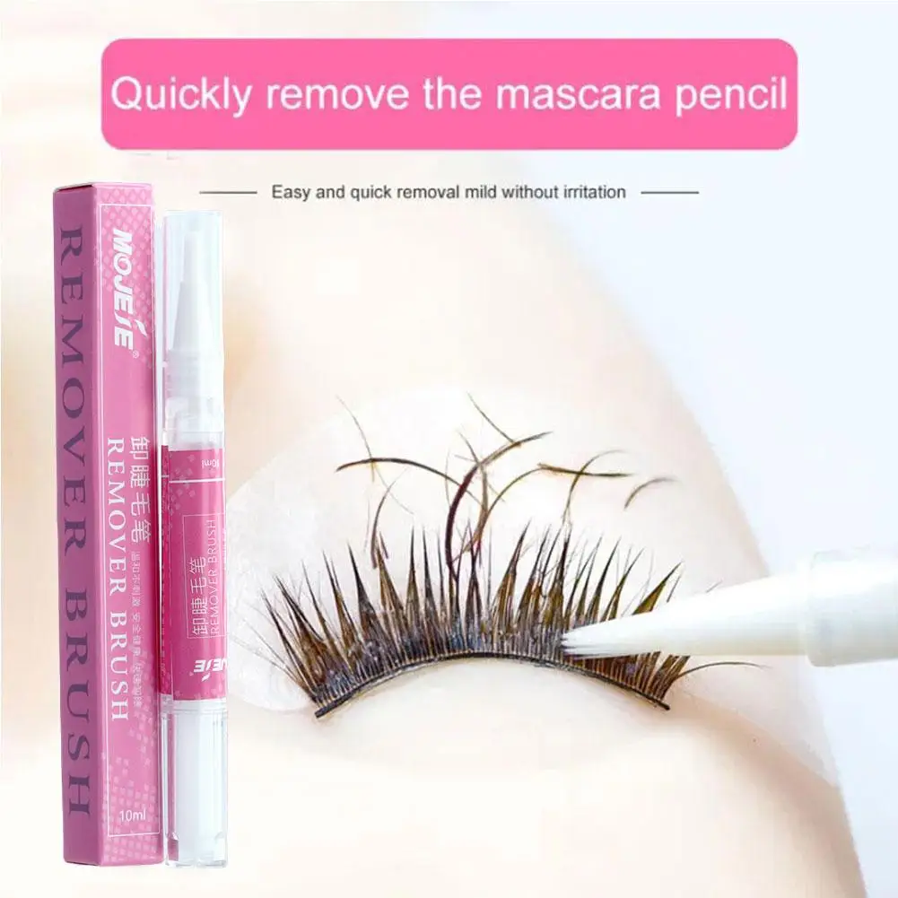 5PCS Eyelash Extension Glue Remover Pen Transparent Up Adhesive Gel False Pen Grafting Removing Non-irritating Make Remover