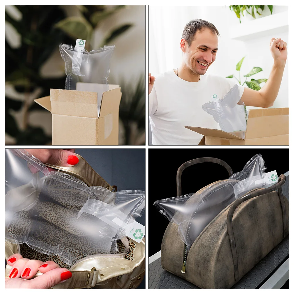 

50Pcs Inflatable Air Pillows Air Bags Packing Delivery Anti-Collision Packaging Cushions Transport Express Shipping