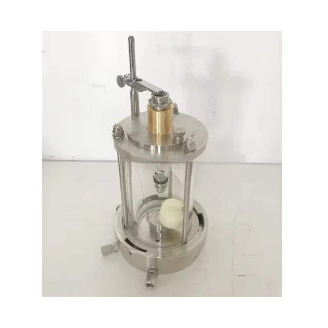 39.1mm Triaxial Cell ASTM D2850 ASTM D4767 ASTM D5084 Sample Preparation for Triaxial Permeability Shear and Consolidation Test