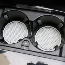 Car Non-slip Water Cup Pad Auto Anti-skid Rubber Mat Cupholder Coasters For Car Interior Decoration Accessories