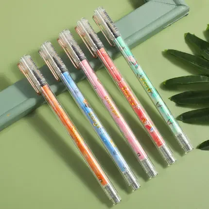 24pcs Dessert party neutral pen c4004 large capacity three times the writing length full needle 0.5 fountain pen B