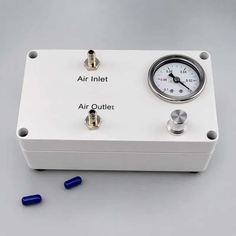 Electric Vacuum Pump Lab Use Pressure Gauge Liquid Extraction Gas Sampling Defoaming Negative Positive Pressure