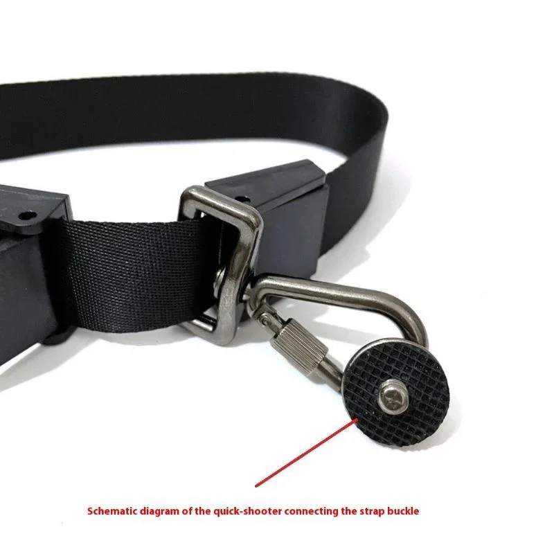 1/2Pcs SLR Camera 1/4" Screw Connecting Adapter Quick Install/Release Wrist Strap Sling Connection Adapter Neck Strap Screw