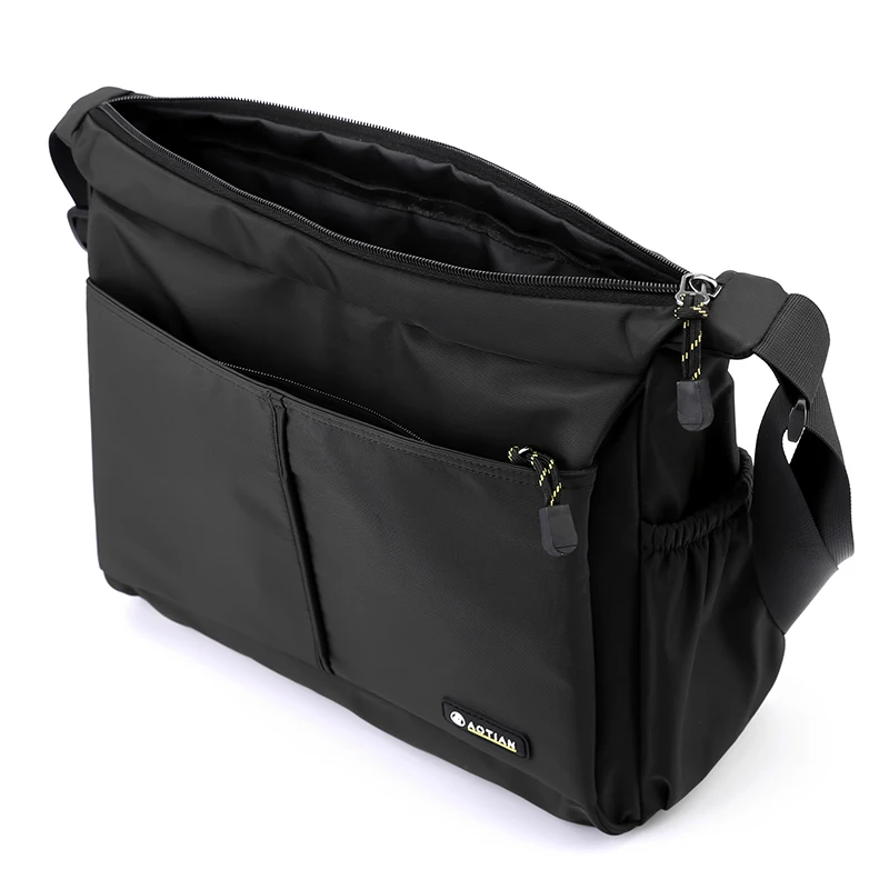 AOTIAN-Sac à bandoulière en nylon pour hommes, sac à main de haute qualité, sac de messager de sport de plein air, marque initiée