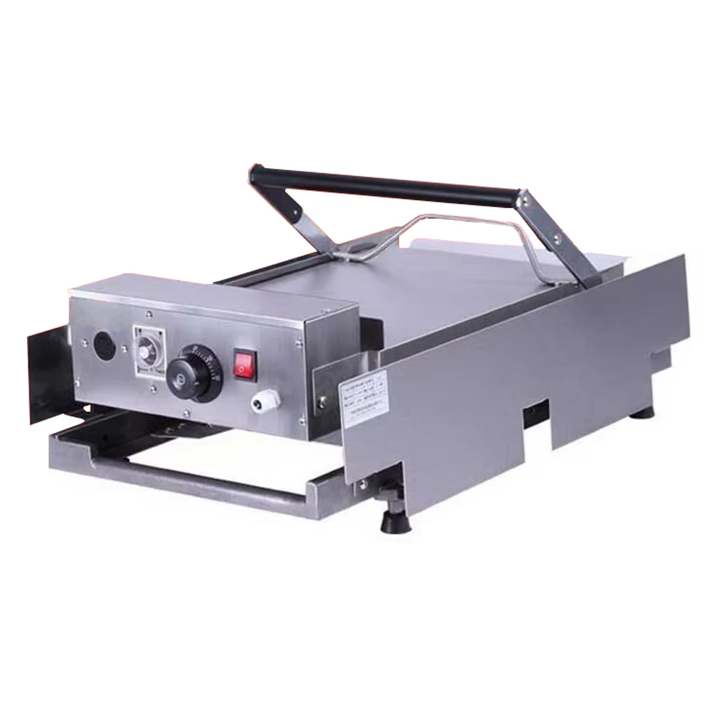 

Коммерческая электрическая машина для приготовления хлеба для гамбургеров, настольный тостер для булочек, тостер из нержавеющей стали, машина для изготовления гамбургеров