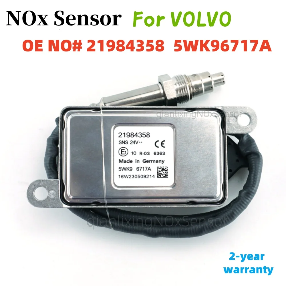 5WK9 6717A 21984358 Nitrogen Oxygen Sensor 5WK96717A 24V For Volvo FH FM FL VM 500 Renault Truck Nox Sensor view 2