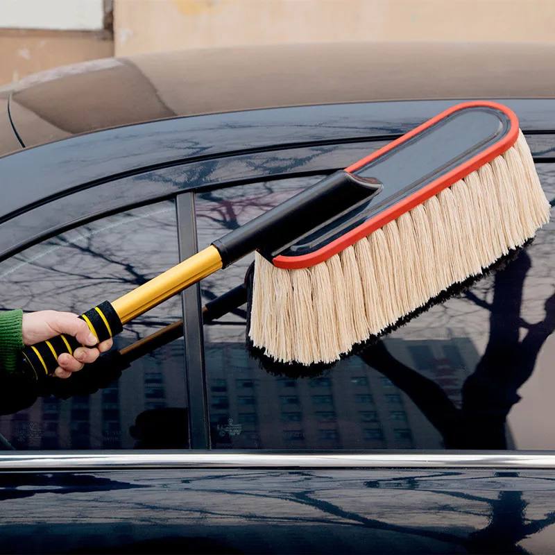 car-duster-with-extendable-telescoping-handle-car-washing-mop-soft-bristled-brush-car-sweeping-dust-cleaning-tool-2-colors