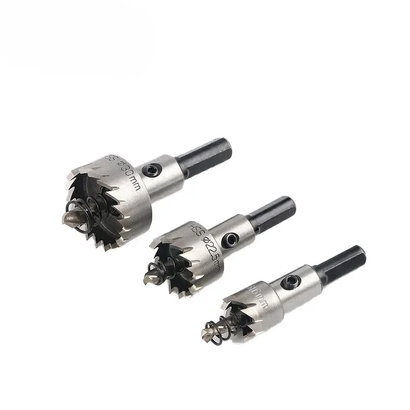 High Speed Steel Hole Opener Stainless Steel Metal Iron Sheet Tube Aluminum Alloy Hole Drill Strong and Durable Tool Accessories