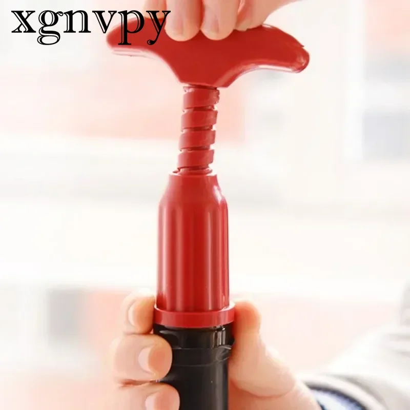 xgnvpy Creative Multifunctional Wine Bottle Opener Plastic Tool Simple Practical Small Space Saving Design Kitchen Gadget