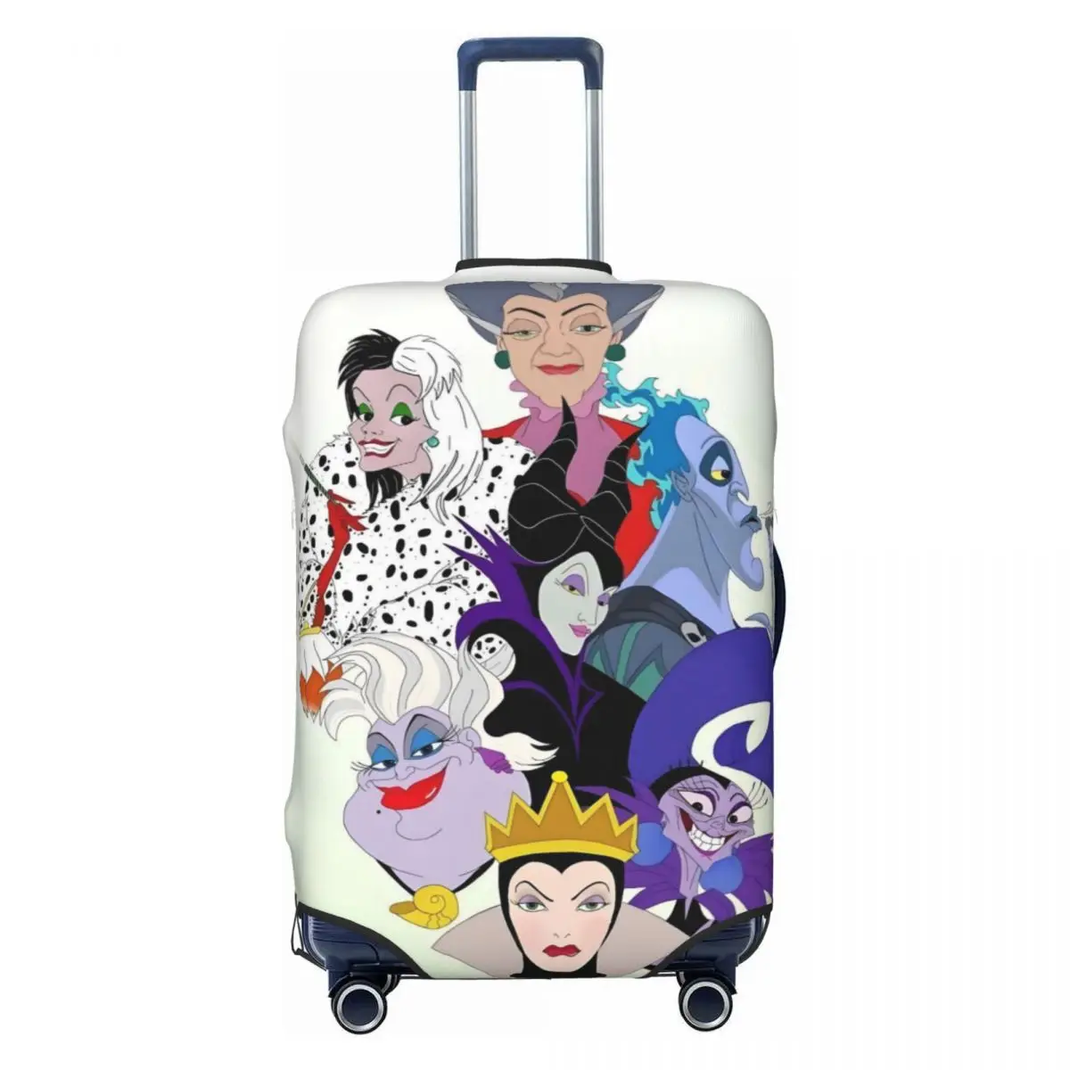 

Custom Villains Women Luggage Cover Fashion Malicious Queen Cute Print Animation Suitcase Protector Covers Suit For 18-32 inch