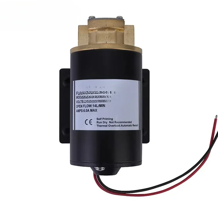 Шестеренчатый насос для биопередачи 12 В, морской гидравлический шестеренный насос высокого давления 14 л/мин, 24 В