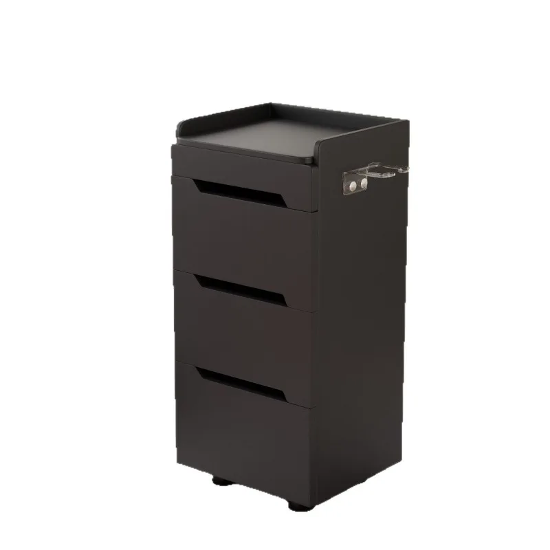 Barber shop tool cabinet hair salon special hair storage locker whole hair cutting workbench storage wooden cabinet