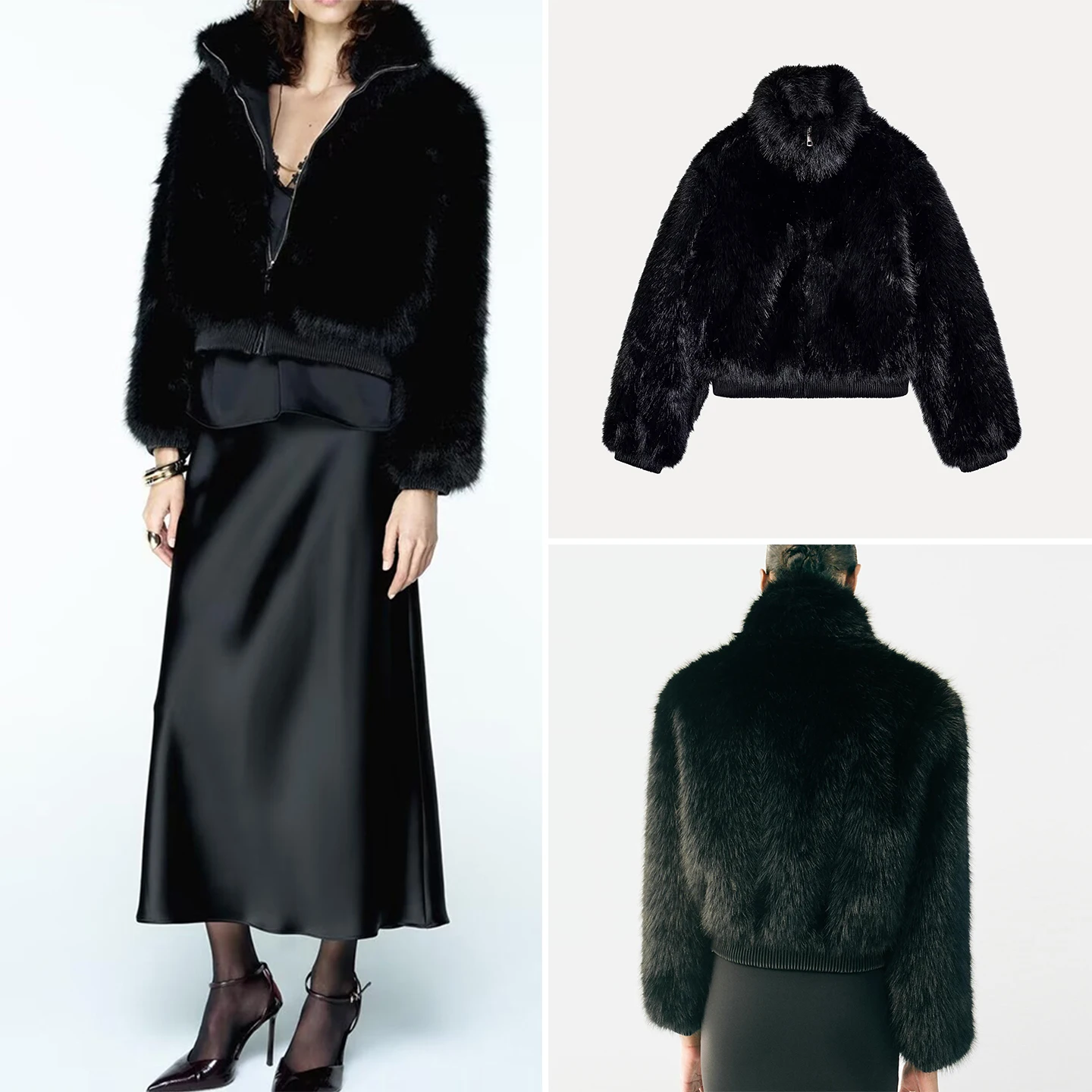 Z Cappotto da donna con colletto alla coreana in pelliccia artificiale versatile ort Faionable 2025 Nuovo arrivo Capispalla da donna con vestibilità alla coreana