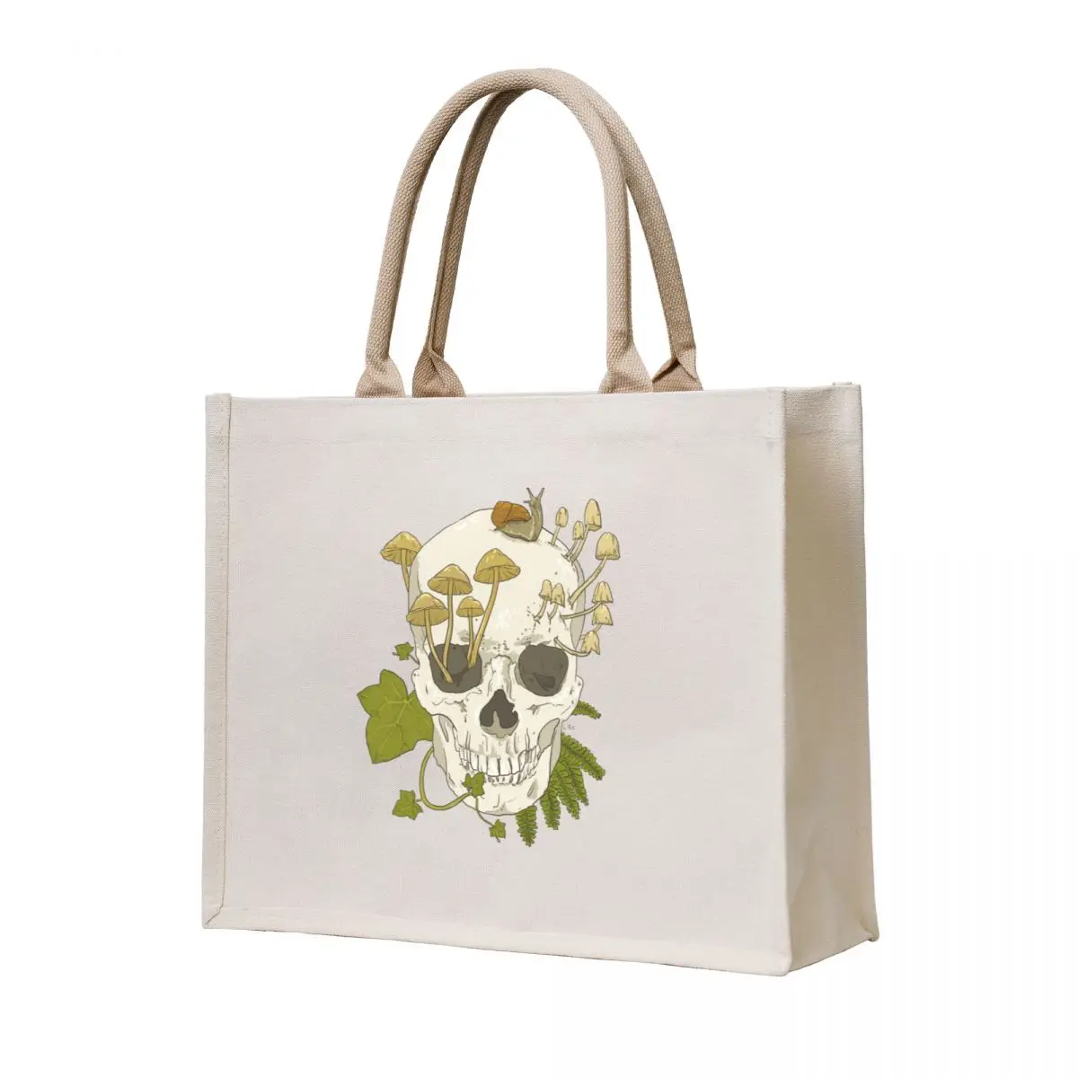 

Growing Skull Tote Bag Candy bags shopping cart bags shopping bag logo