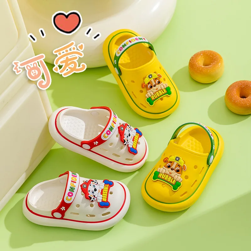 

Paw Patrol Animation Soft Soled Breathable Anti Slip Eva Cave Shoes Summer Beach Outdoor Cartoon Dog Sandals Boys Girls Slippers