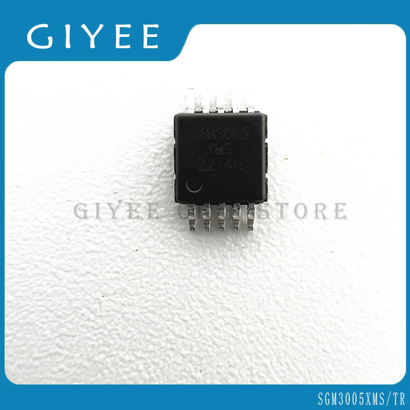 5pcs SGM3005XMS/TR SGM3005XMS SGM3005 XMS MSOP-10 SPDT Analog Signal Switch Chip Original