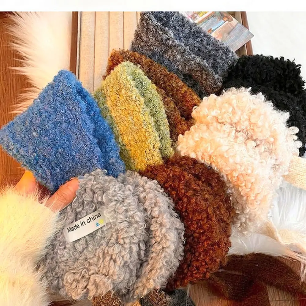 Winter Warm Earmuffs For For Seafreesun Plush Ear Warmer Thickened Soft Lamb Wool Folding Windproof Outdoor Cycling Ear Covers