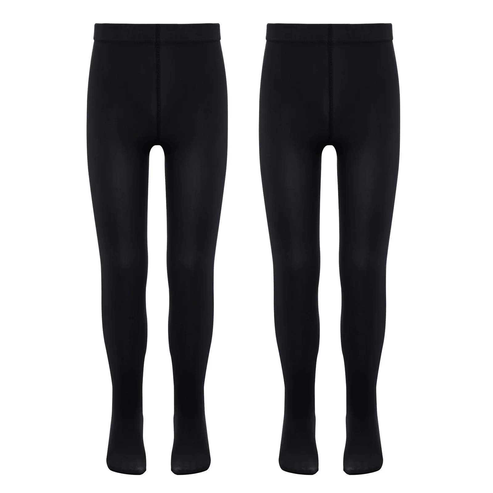 

2Pcs Kids Girls Ballet Latin Dance Leggings Tights Stretchy Moisture-Wicking Footed Pantyhose for Gymnastics Yoga Dance Training