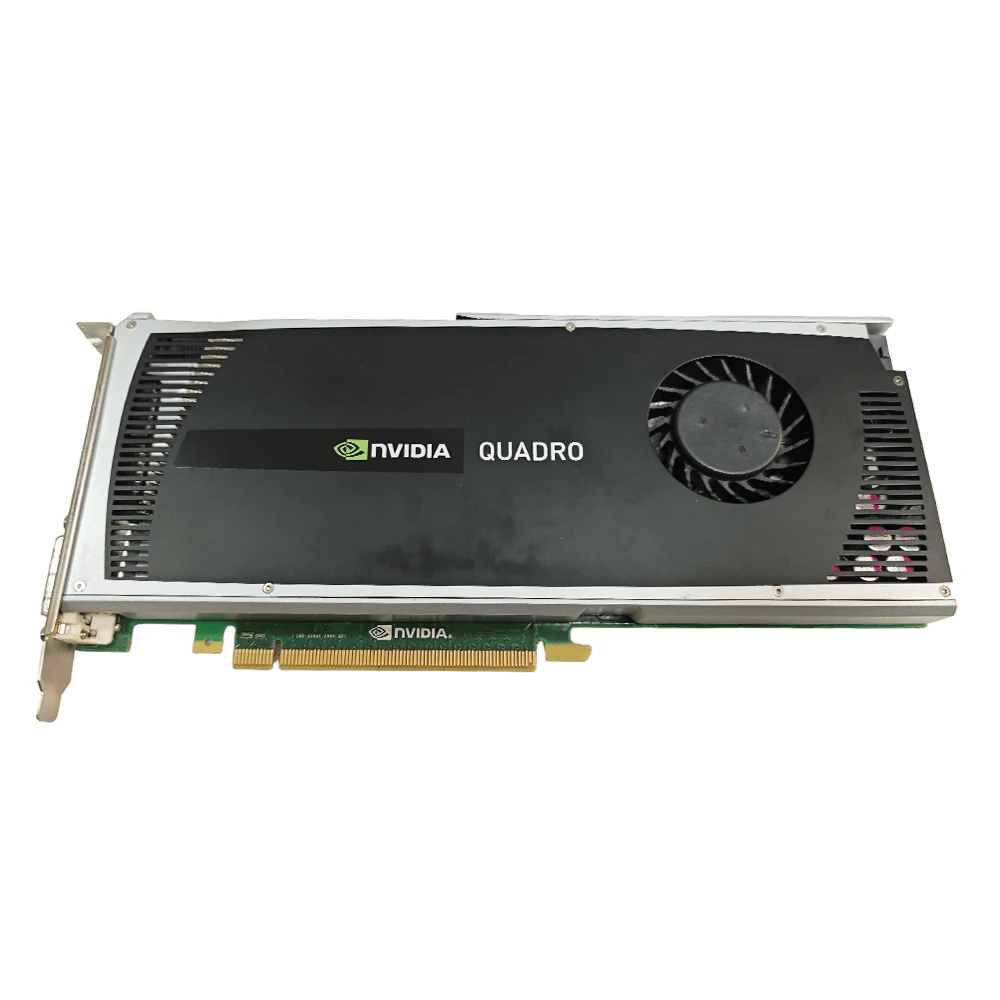 Tarjeta Gráfica Profesional NVIDIA Quadro 4000 de 2GB GDDR5 de 256 bits para PC de Estación de Trabajo, Tarjeta de Video DVI DP 900-51031-0300-000 GPU