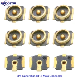 10PCS U.FL IPX-3 Male Plug 3rd Generation WIFI Antenna Socket IPX SMT PCB RF Coaxial WiFi Connector Antenna Board Terminal