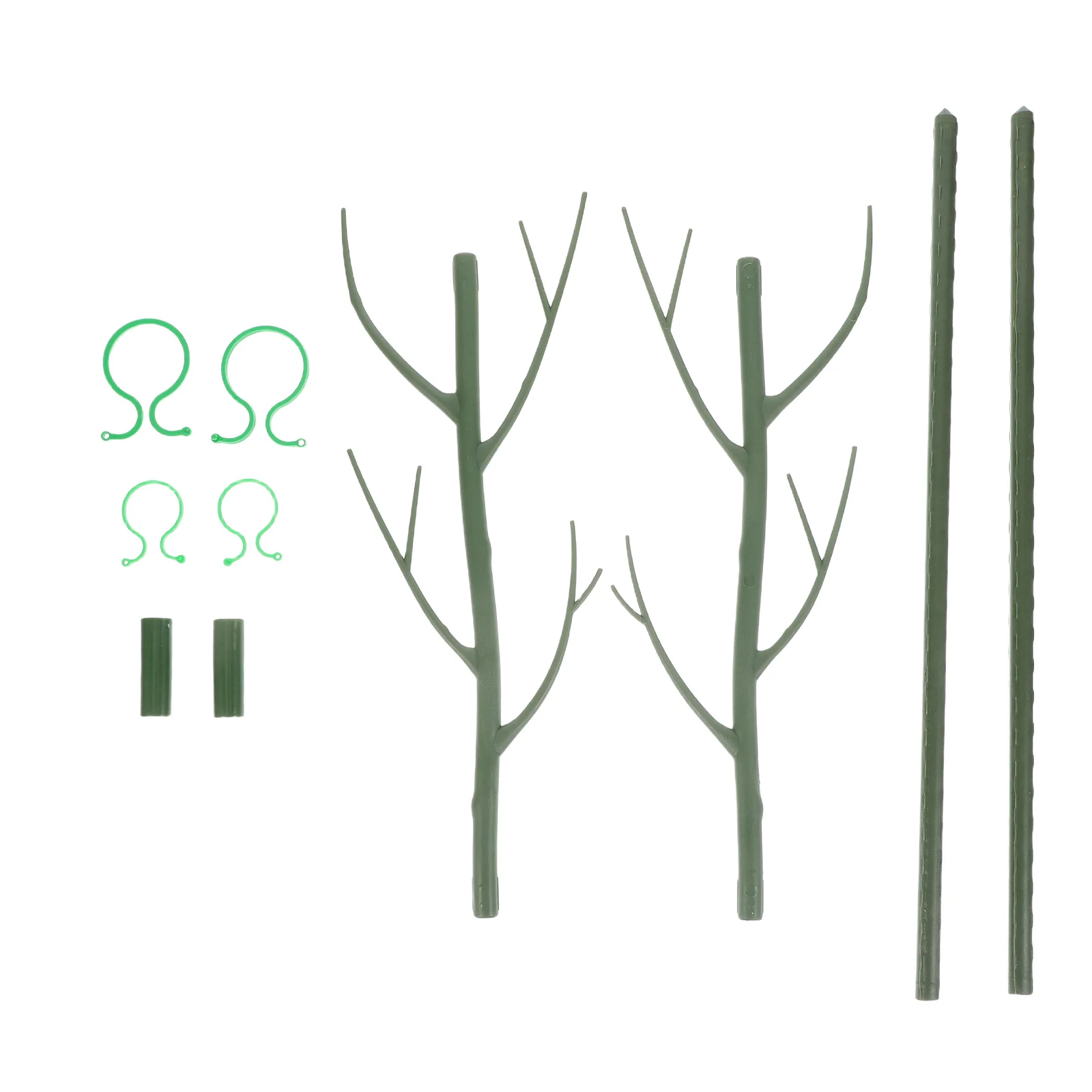 

2Pcs Plant Support Climbing Frame Branch Shape Sturdy Trellis for Indoor Balcony Garden Flower Climbing Vine Support