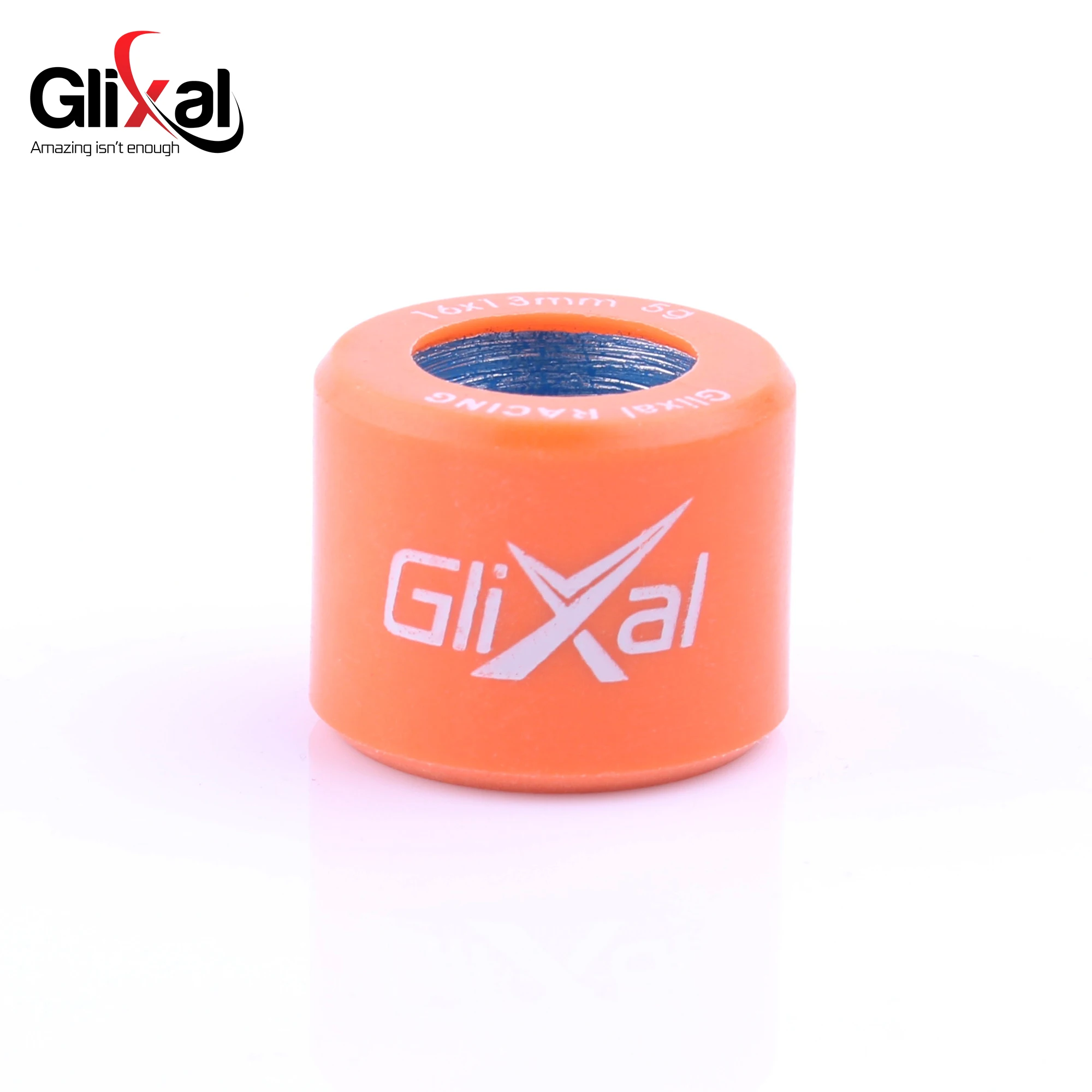 Glixal 16X13mm High Performance Racing Variator Roller Weights Set 139QMB GY6 50cc - 100cc Scooter Moped ATV Go-Kart (5g-10g)