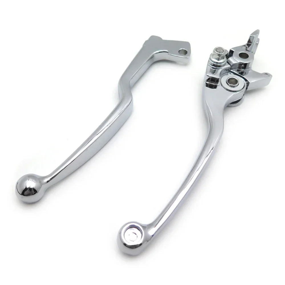 Chrome Brake Clutch Hand Levers for Suzuki Gsxr 600 750 Katana 750F Sv650S Motorcycle Accessories