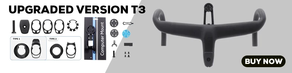 ULLICYC Rennrad Triathlon Zeitfahren, 3K Vollcarbon Matt/Glänzend Fahrrad-Restbarren TT Lenker 35 ° Für Aero-Verlängerungslenker – Detail 5