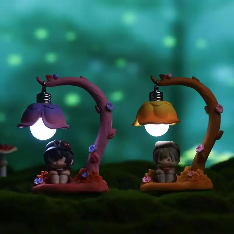 لعبة Genshin Impact Ambitus Hu Tao Furina زملاء Q-تصميم لطيف مصنوع يدويًا نموذج عالي المظهر لسطح المكتب هدية مزخرفة