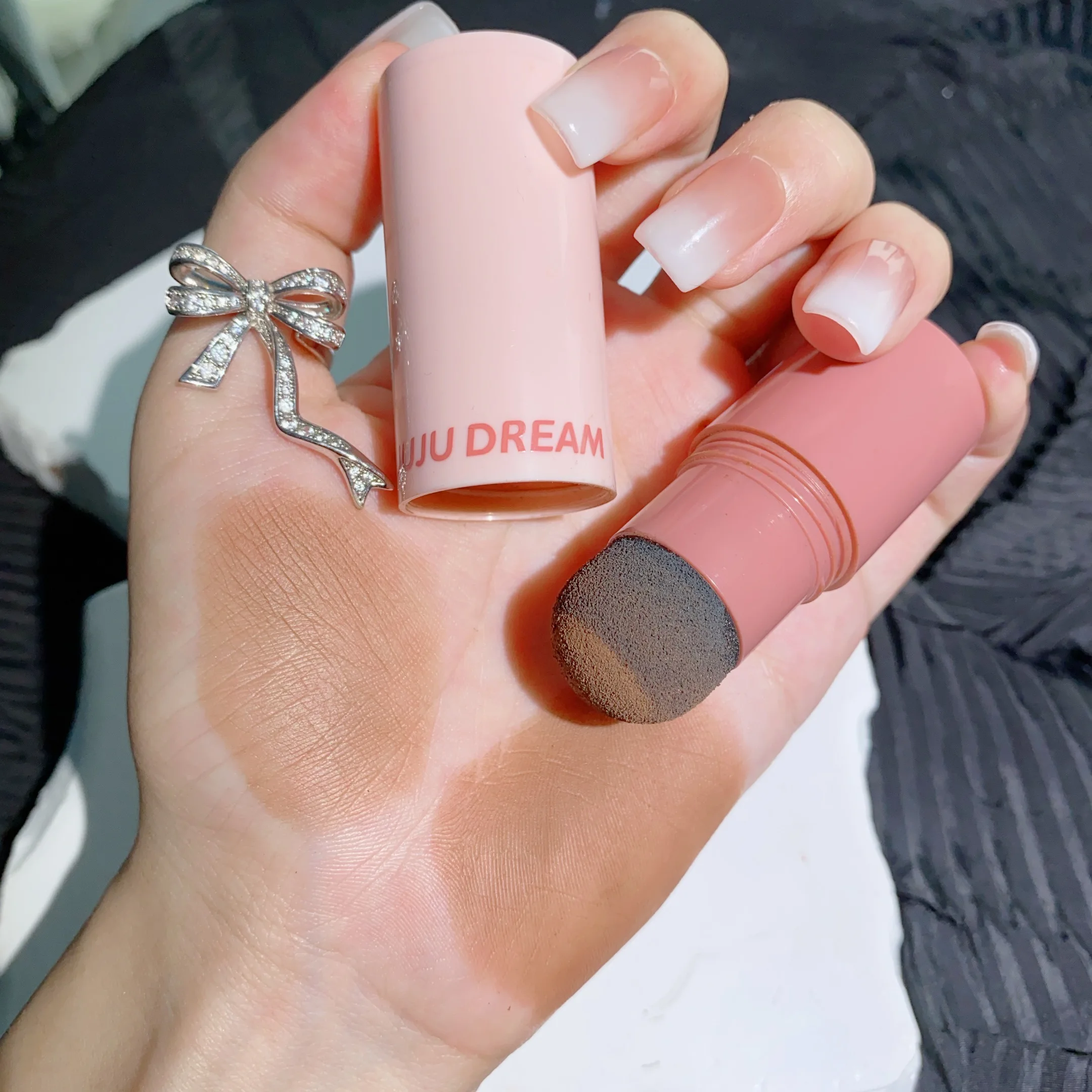 عصا بودرة مكياج للحواجب، ختم، مقاومة للماء، تدوم طويلاً، غطاء طبيعي ثلاثي الأبعاد، حشوة خط الشعر