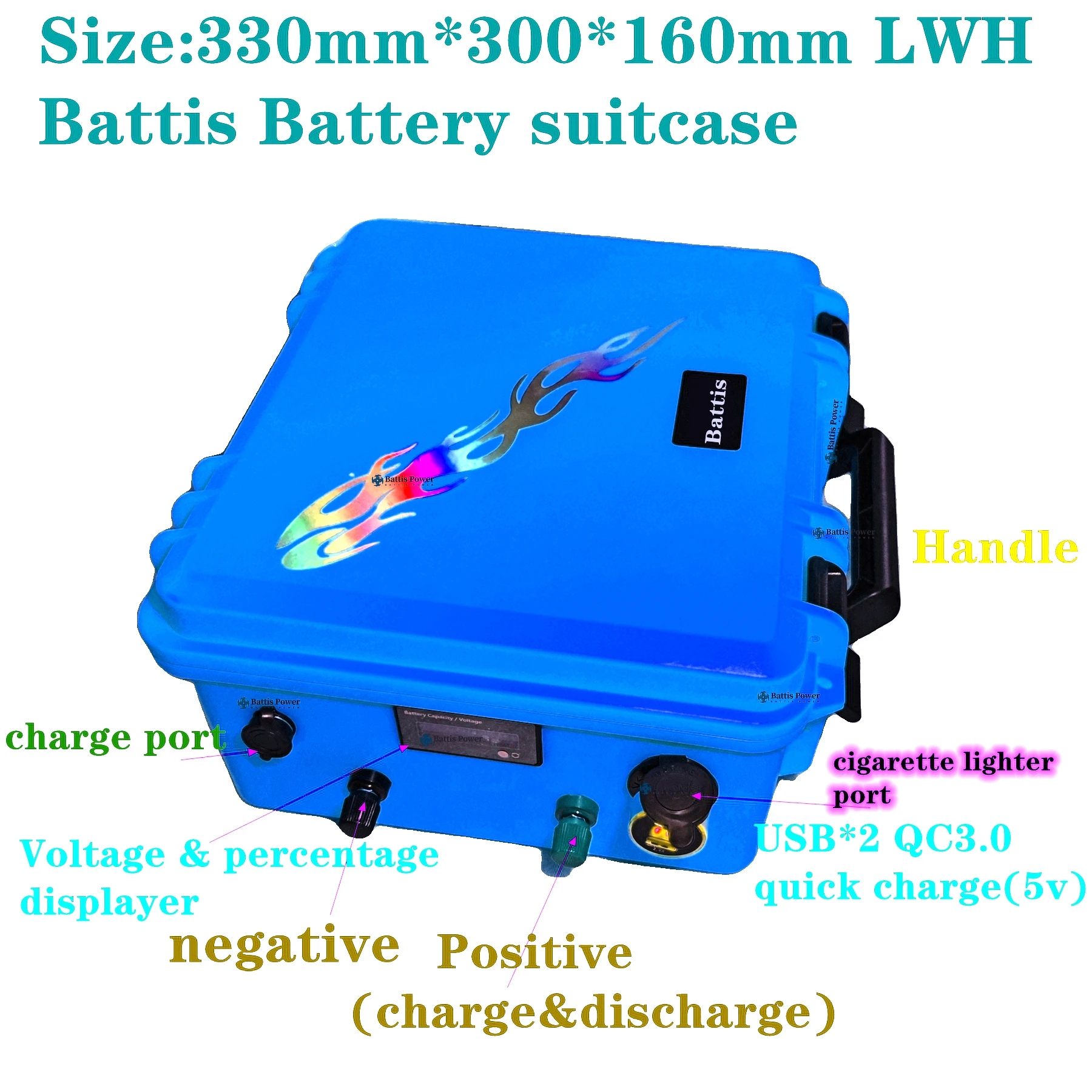 Lithium 12V 200AH 100A BMS Battery Pack lithium 200Ah for Boat trolling Motor outboard RV Cigarette lighter USB + 10A charger