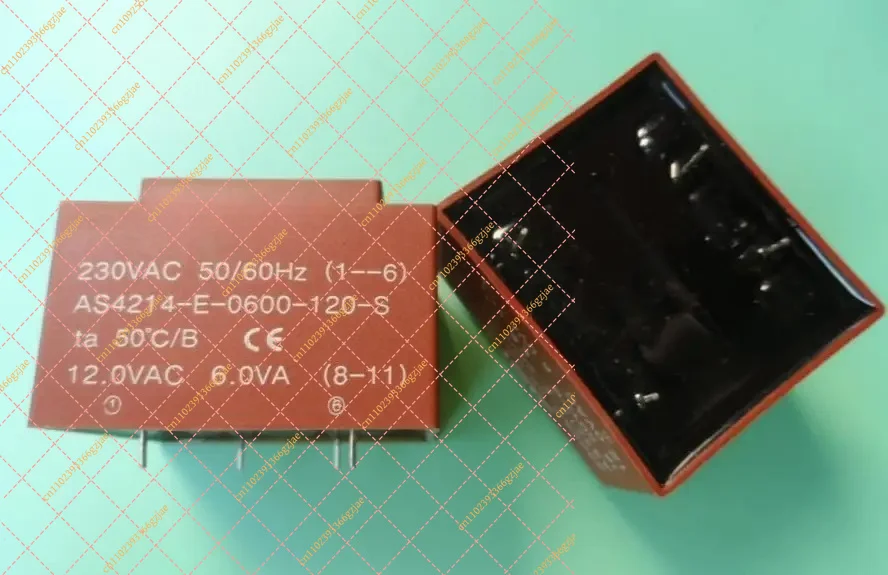 230V to 12V 6VA Transformer for Electronic Device, AC Adapter Power Supply Replacement Part