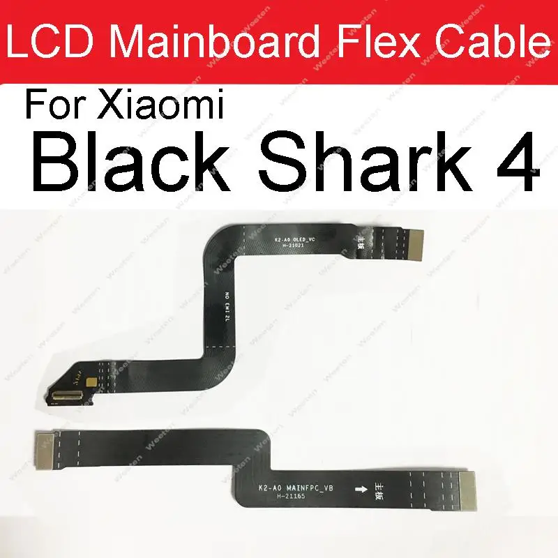 Display LCD scheda madre Flex Ribbon per Xiaomi Black Shark 1 2 3 4 5 Pro Blackshark Helo LCD Mainboard Connector Flex Cable