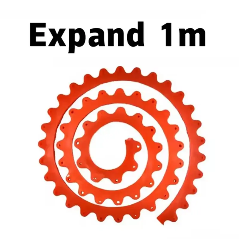 ABCA-Woodworking Tool Guide 1M Gear Driven Profiling Strip Flexible Curve Template Adjustable Shape Contour